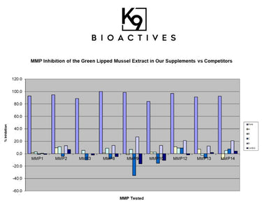 Green Lipped Mussel Extract Dogs MMP Inhibition Activity